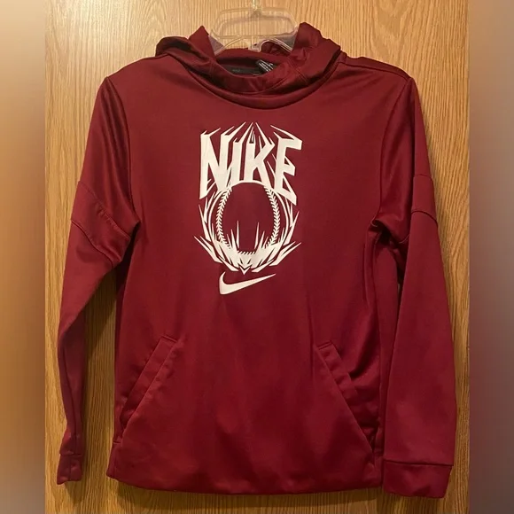 Boys Nike Dri-Fit pullover hoodie with kangaroo pocket. Size Large - Picture 1 of 7